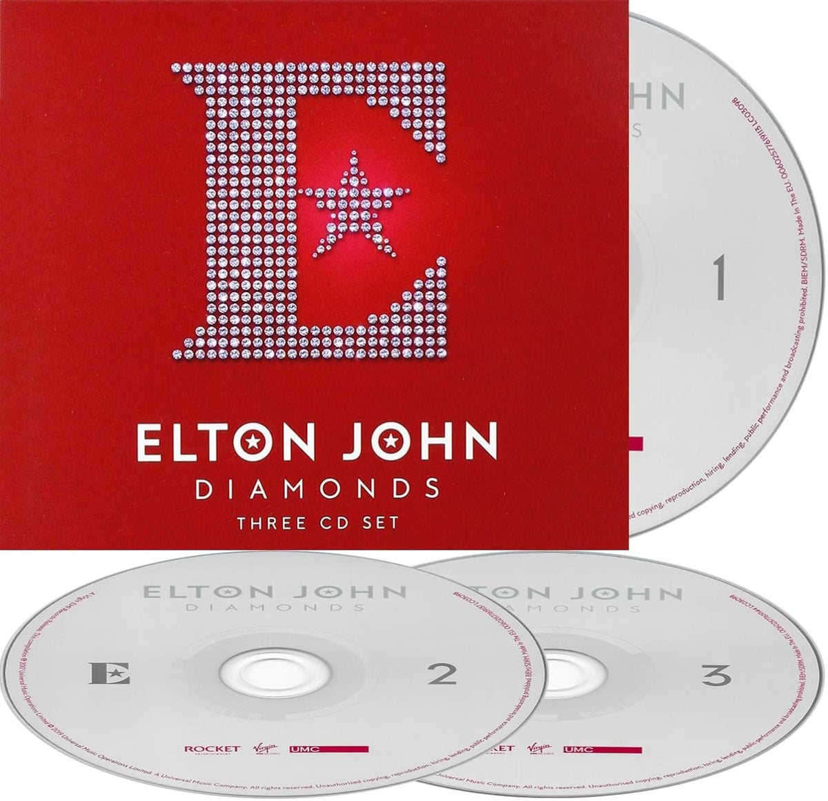Diamonds Elton John (CD) product cover