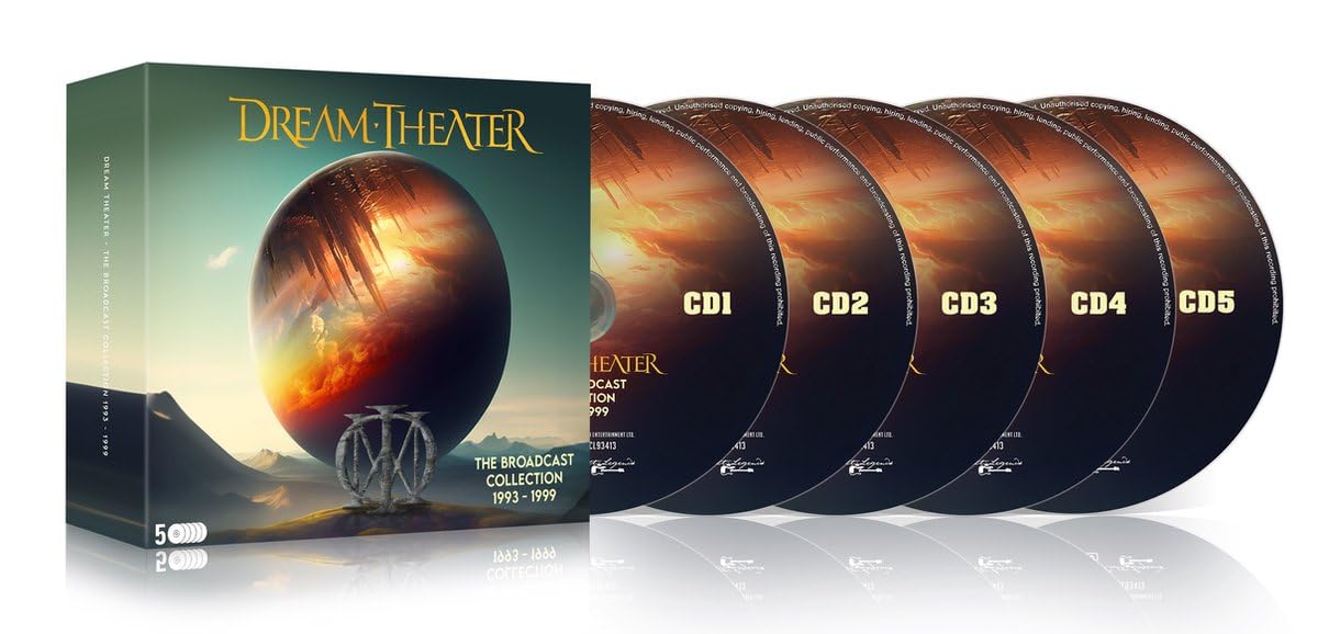 Dream Theater – The Broadcast Collection 1993–1999 [5CD Box Set] [Audio CD] product cover