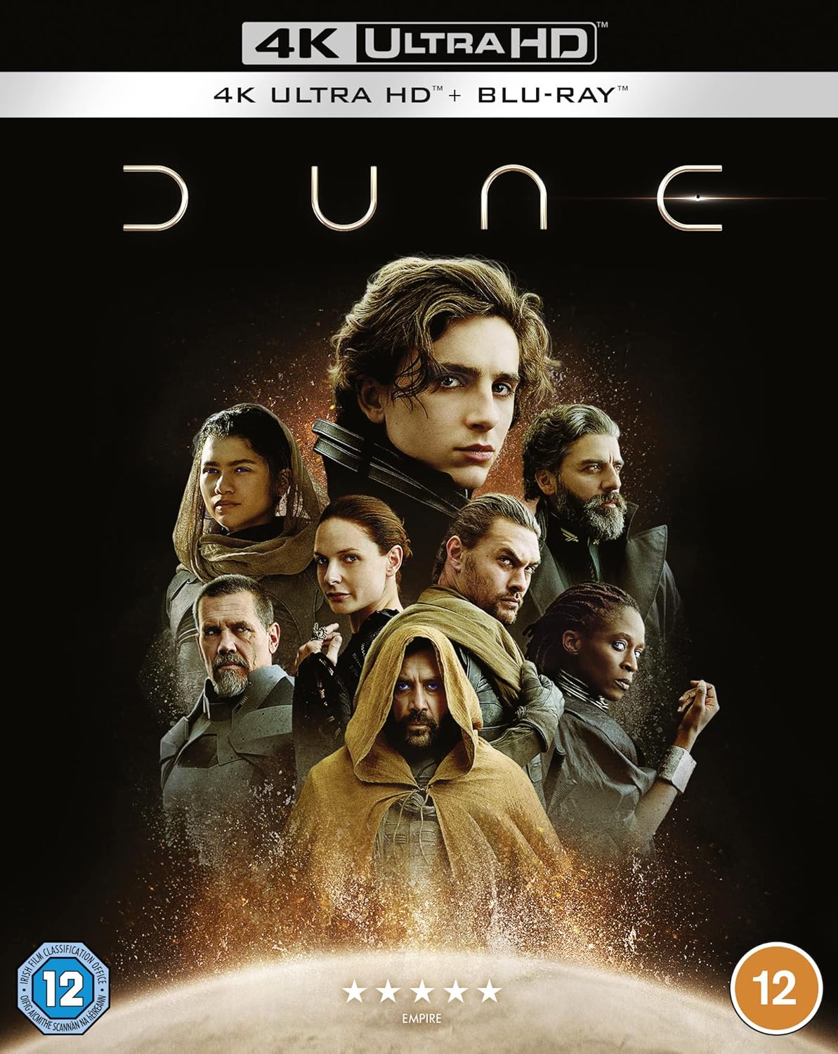 Dune [4K Ultra-HD] [Blu-ray] [2021] [Region Free] [4K UHD] product cover