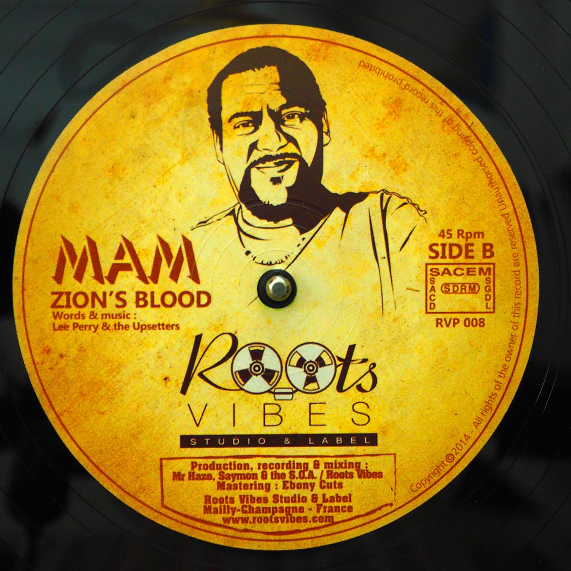 Earl Zero - Go To Zion (Extended Mix) / Nam - Zion Blood (Extended Mix) product image 2