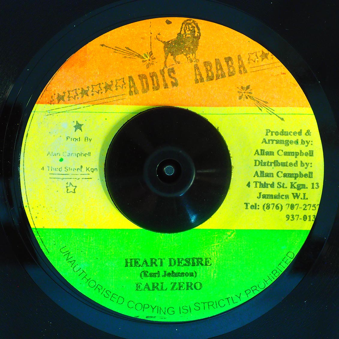 Earl Zero - Heart Desire / Version product cover