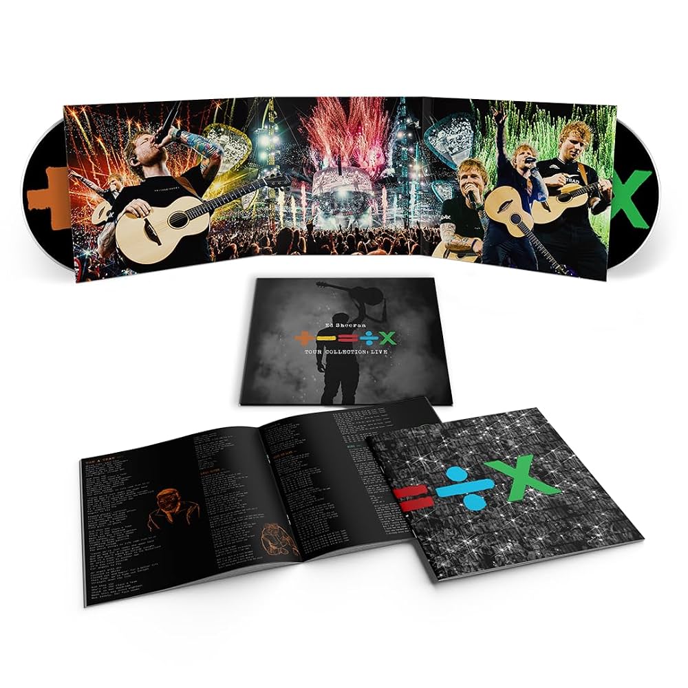 Ed Sheeran ‘+-= TOUR COLLECTION’ - CD product cover