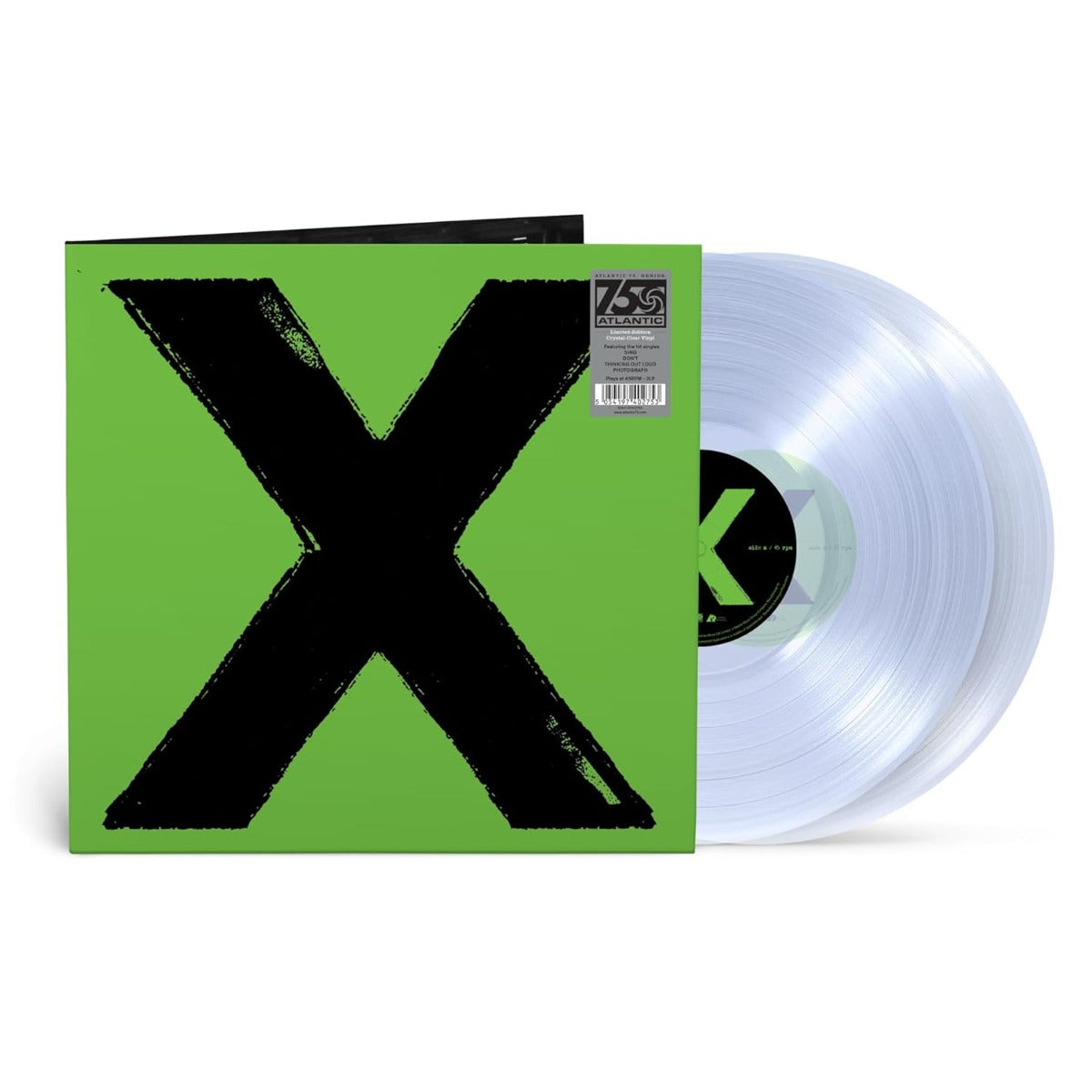 Ed Sheeran X (Clear Vinyl, 45 RPM) ( 2 Lp's)