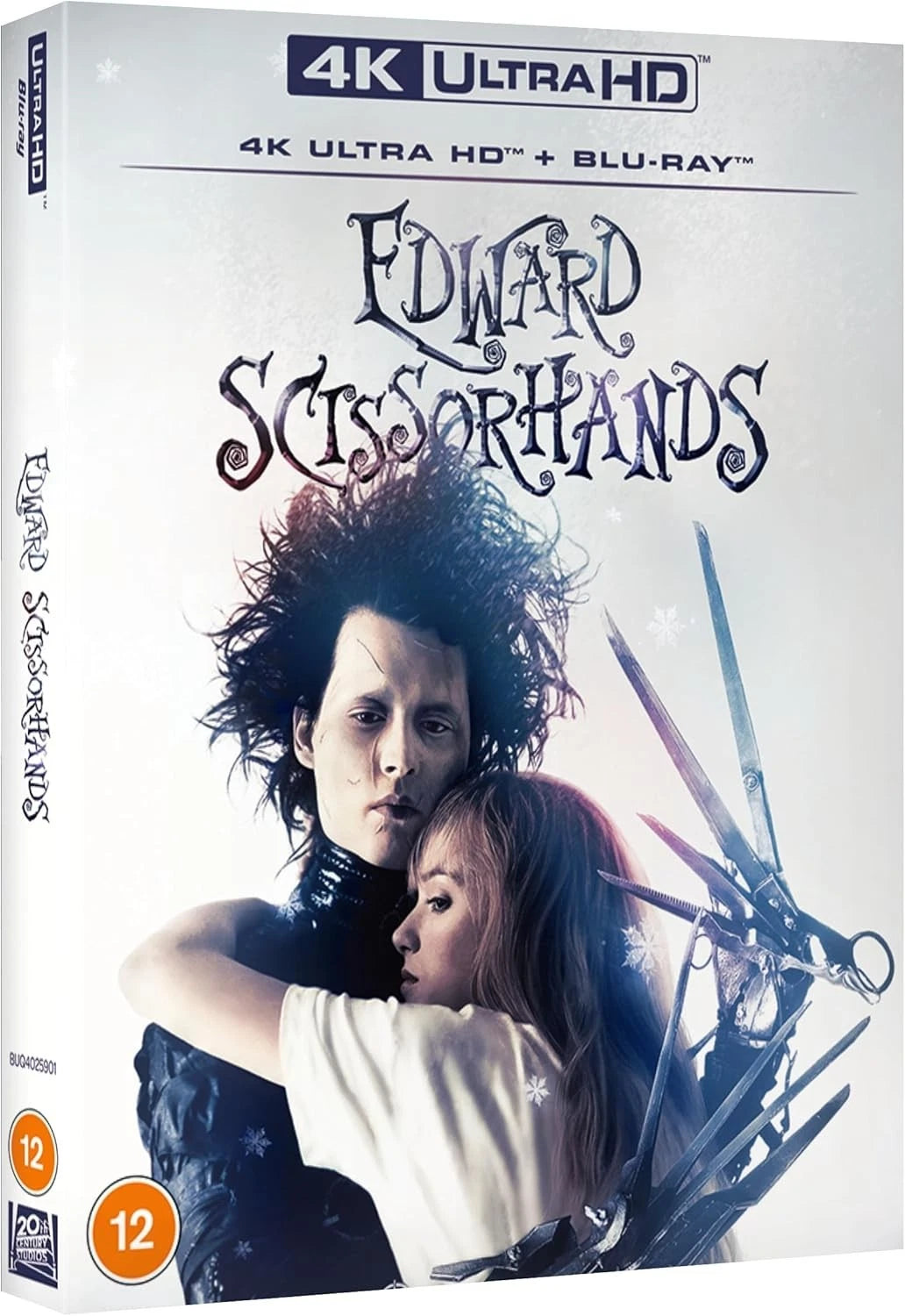 Edward Scissorhands (4K Ultra HD) Alan Arkin Caroline Aaron Kathy Baker Vincent Price product cover
