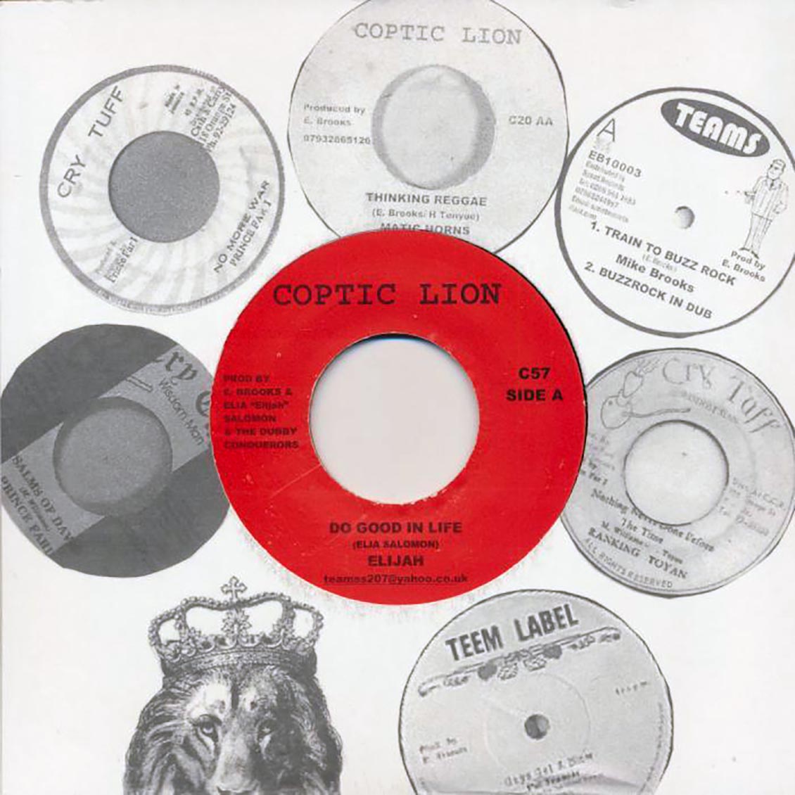 Elijah - Do Good In Life / Elijah, Glen Washington - Jah Love Is Forever product cover
