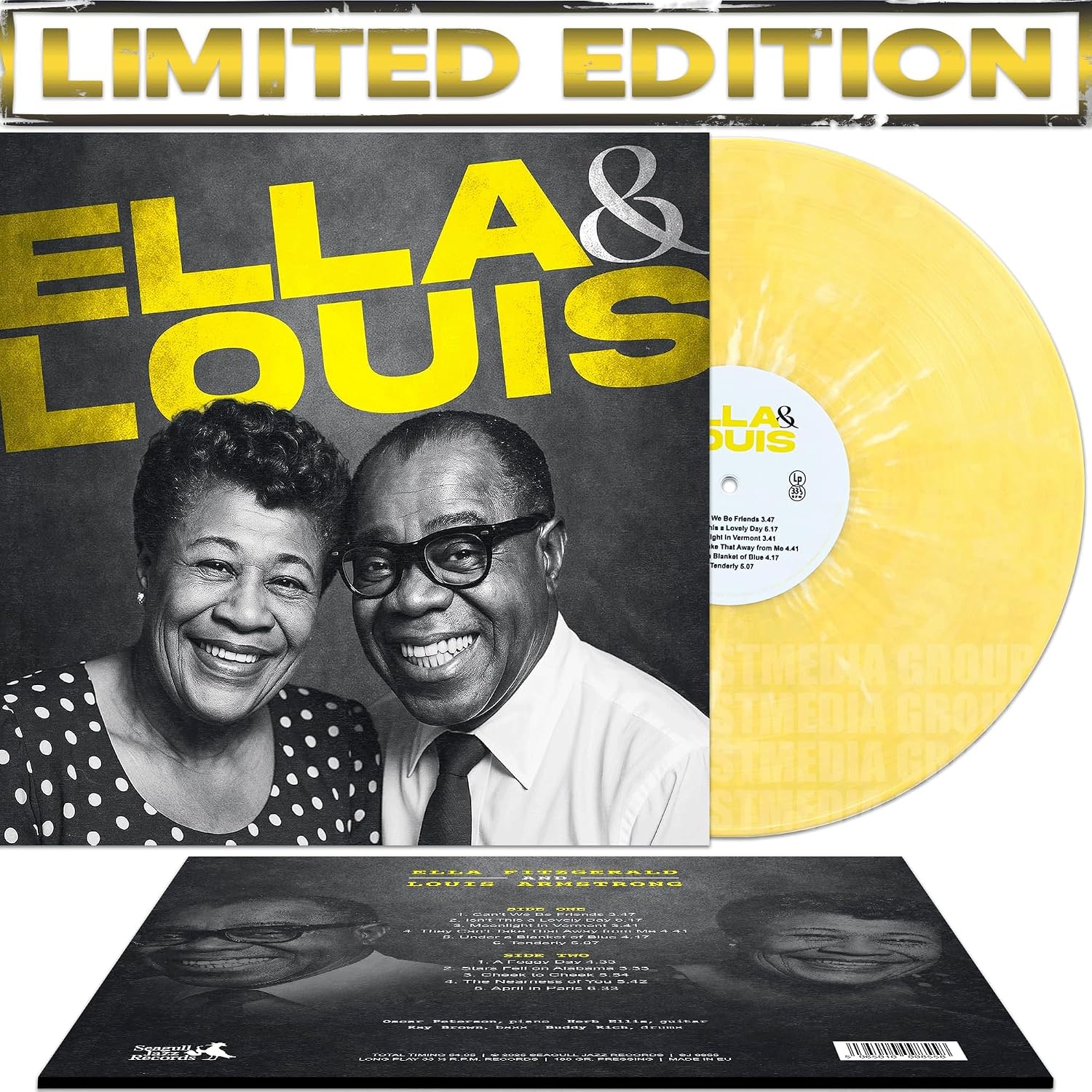 Ella Fitzgerald and Louis Armstrong - Ella and Louis - Limited Splatter Vinyl Edition product image 2