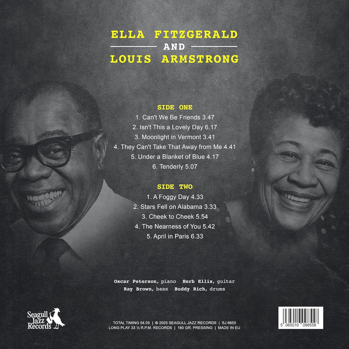 Ella Fitzgerald and Louis Armstrong - Ella and Louis - Limited Splatter Vinyl Edition product image 5