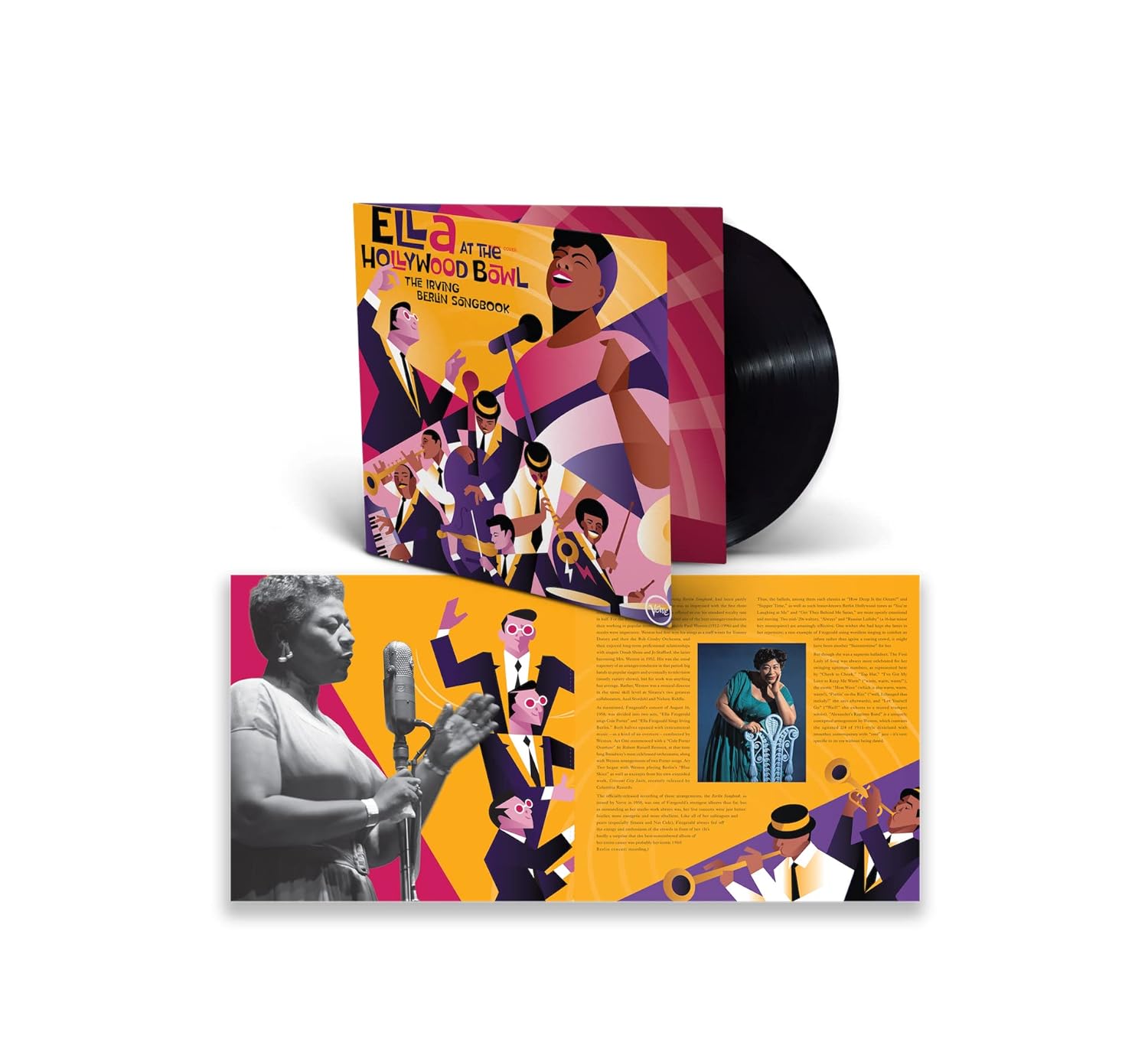 Ella Fitzgerald - Ella At The Hollywood Bowl: The Irvin Berlin Songbook - Music & Performance - Vinyl product cover