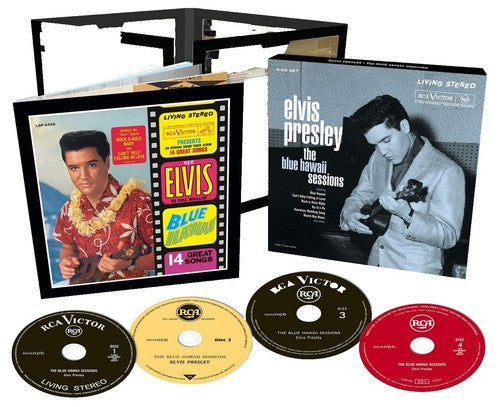 Elvis Presley - 100 Hits (100 tracks) (4xCD) (deluxe 4-fold digipak) - CD product cover