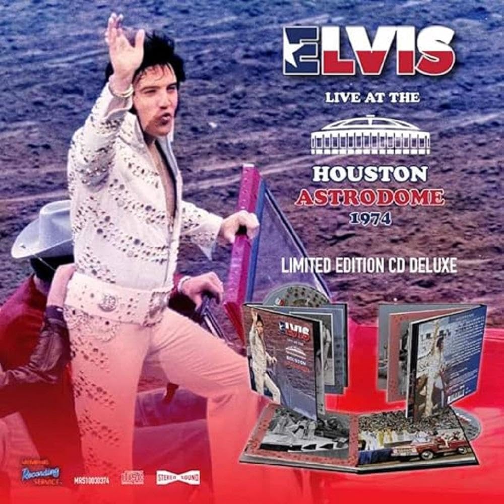 Elvis Presley Live at the Houston Astrodome 1974 (CD) Album Digibook product cover