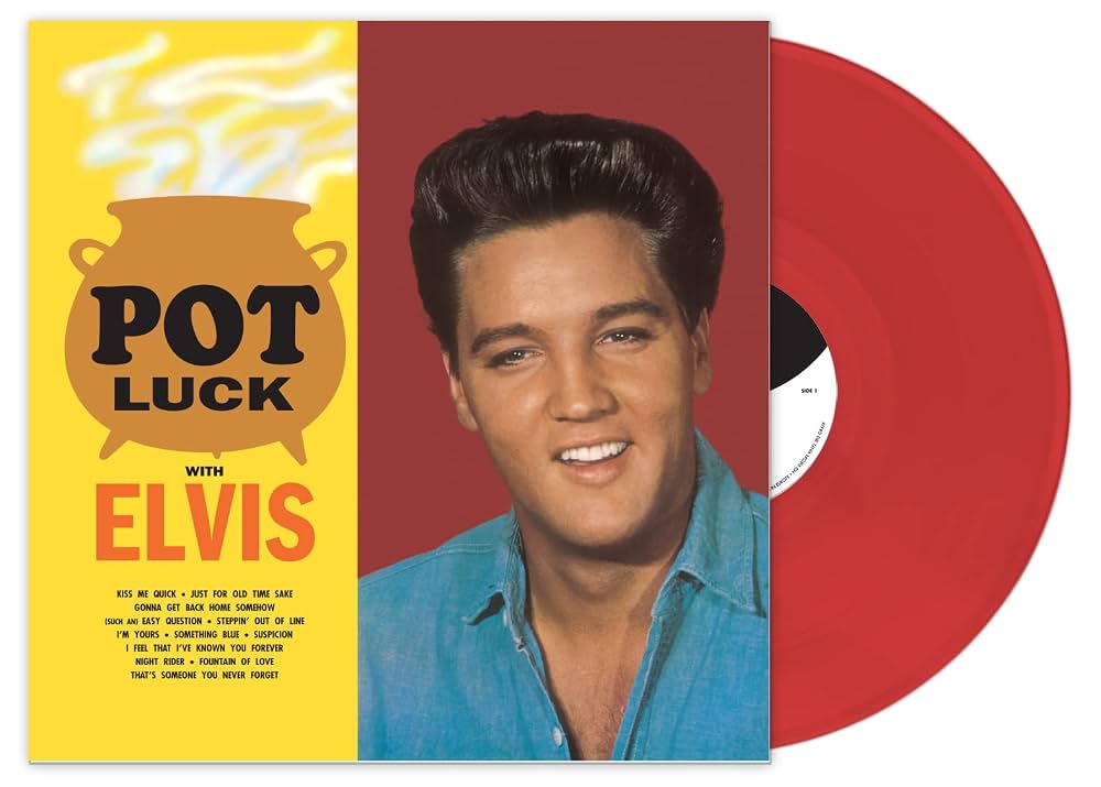 Elvis Presley Pot Luck - Limited Red Vinyl Records & LPs product cover