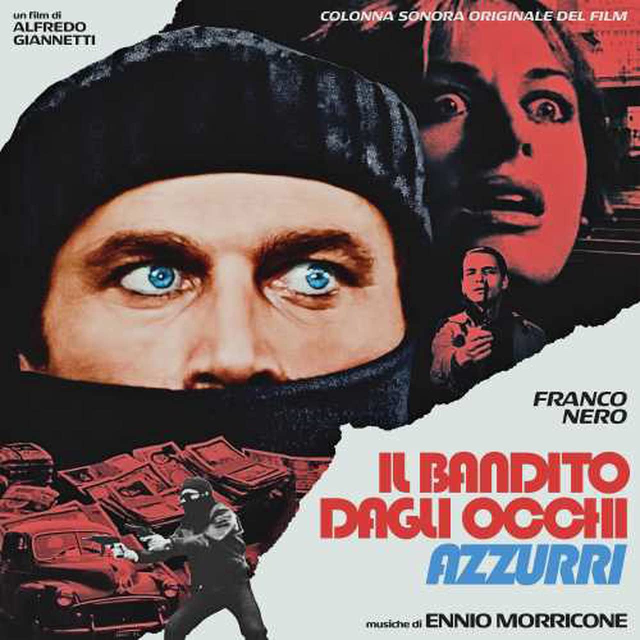 Ennio Morricone - The Blue-Eyed Bandit (Il Bandito Dagli Occhi Azzurri) - Music & Performance - Vinyl product cover