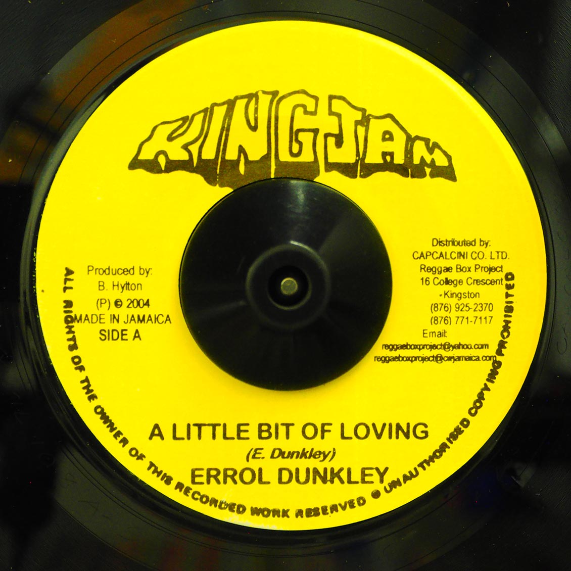 Errol Dunkley - A Little Bit Of Loving / True Facts - See Me Yah Now (rhythm: "Africa") product cover