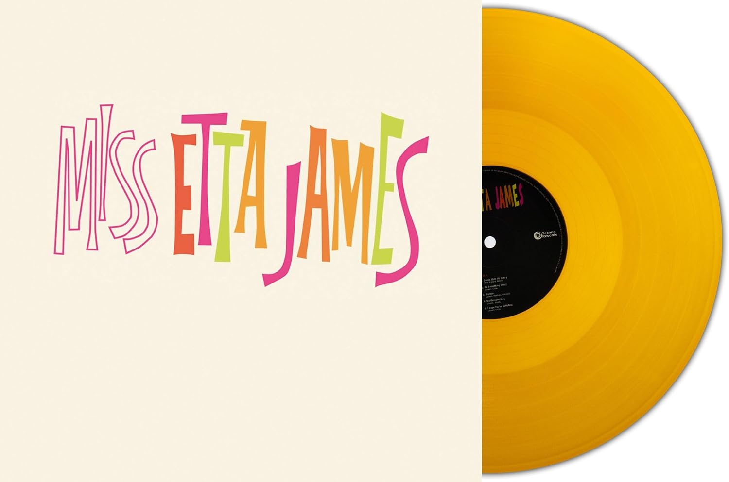 Etta James - Miss Etta James (180g) (orange vinyl) - Vinyl LP product cover