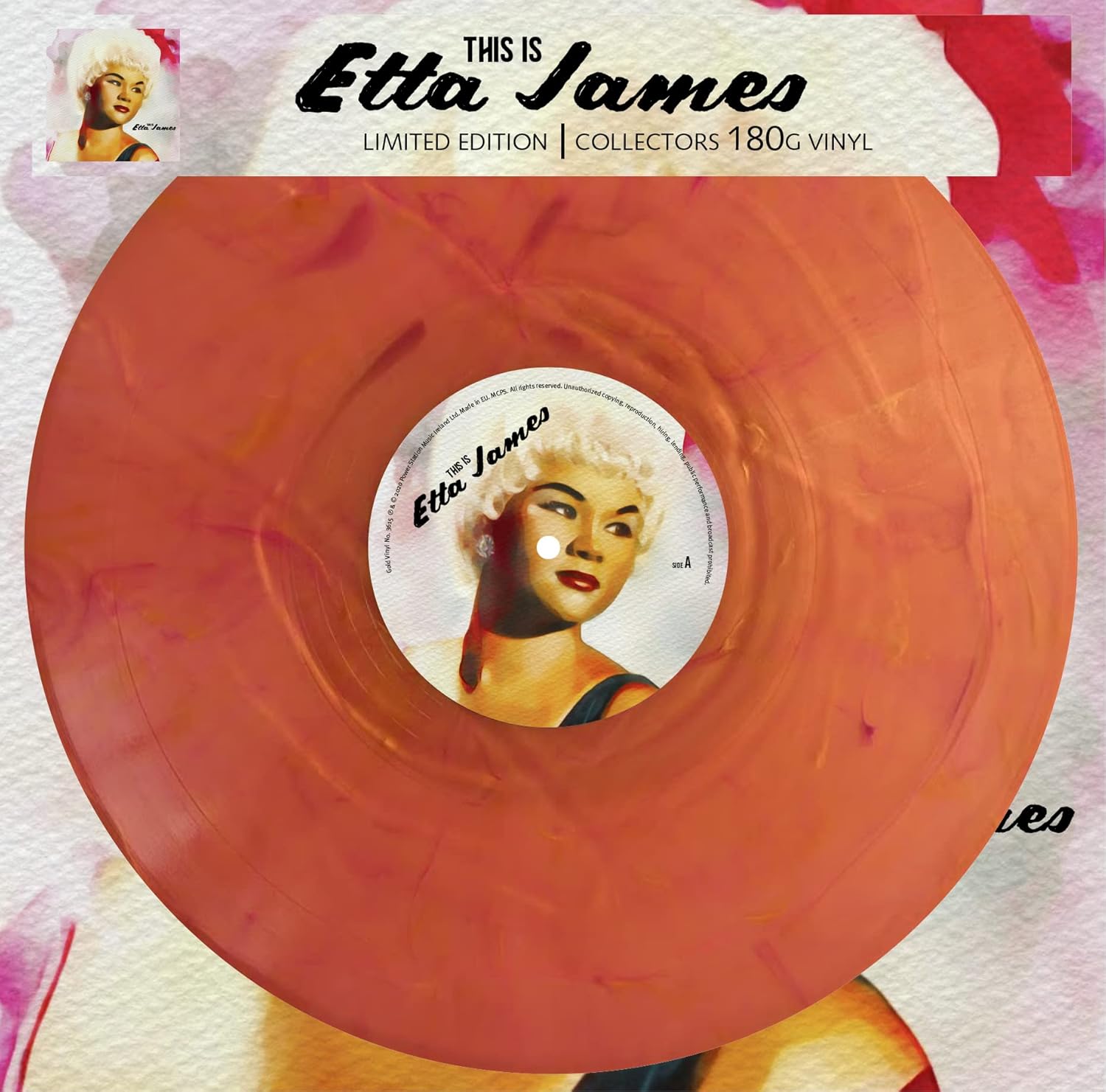 Etta James This Is Etta James (Vinyl Record) 12" Album Coloured Vinyl (Limited Edition) product cover