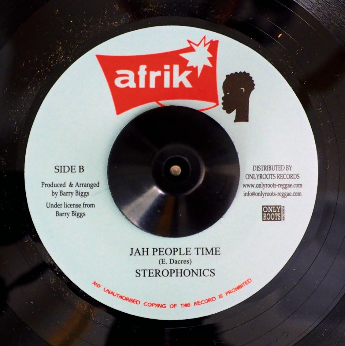 Everton Dacres - Jah Jah People / Stereophonics - Jah People Time (Version) product image 2