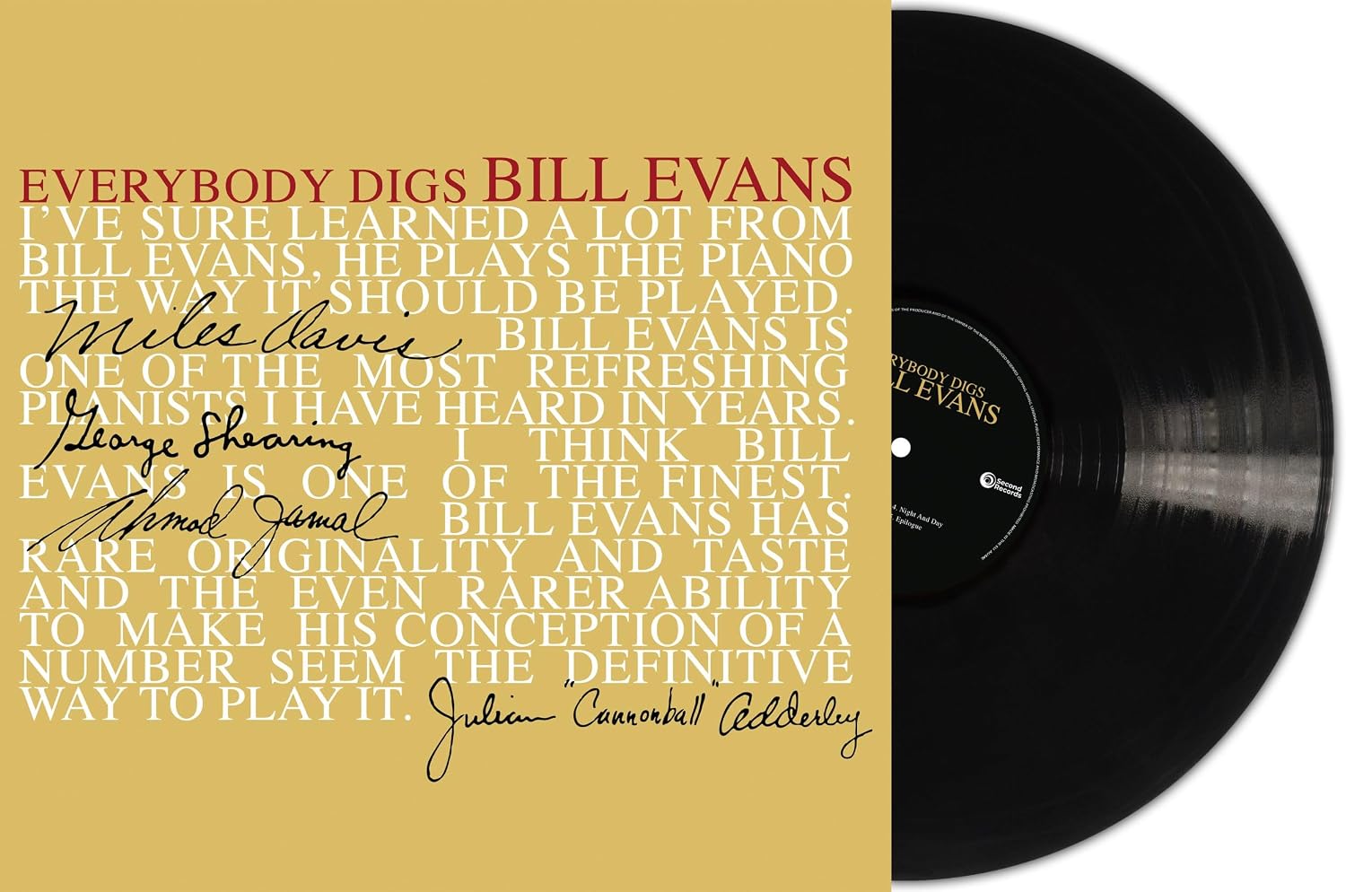 everybody digs bill evans (LP) product cover