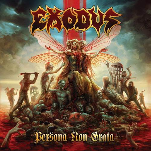 Exodus Persona Non Grata (Clear W/ Gold & Black & Turquoise Splatter Colored Vinyl) (2 Lp's)