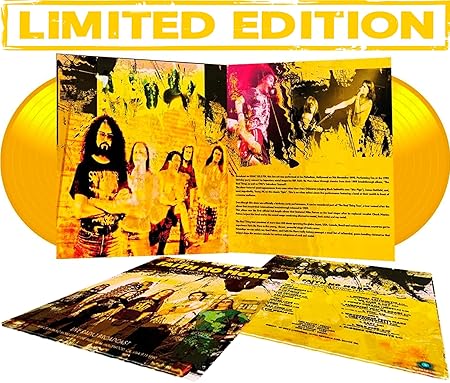 Faith No More Hollywood 1990 (Limited Edition, 180 Gram Yellow Colored Vinyl) (2 L.p's) [Import] Records & LPs product cover