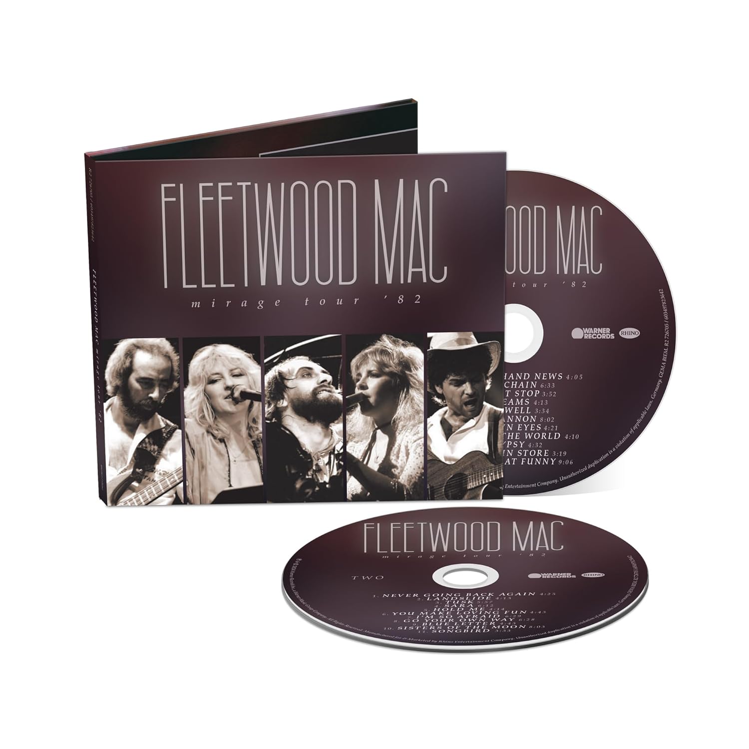 Fleetwood Mac - Mirage Tour '82 - Music & Performance - CD product cover