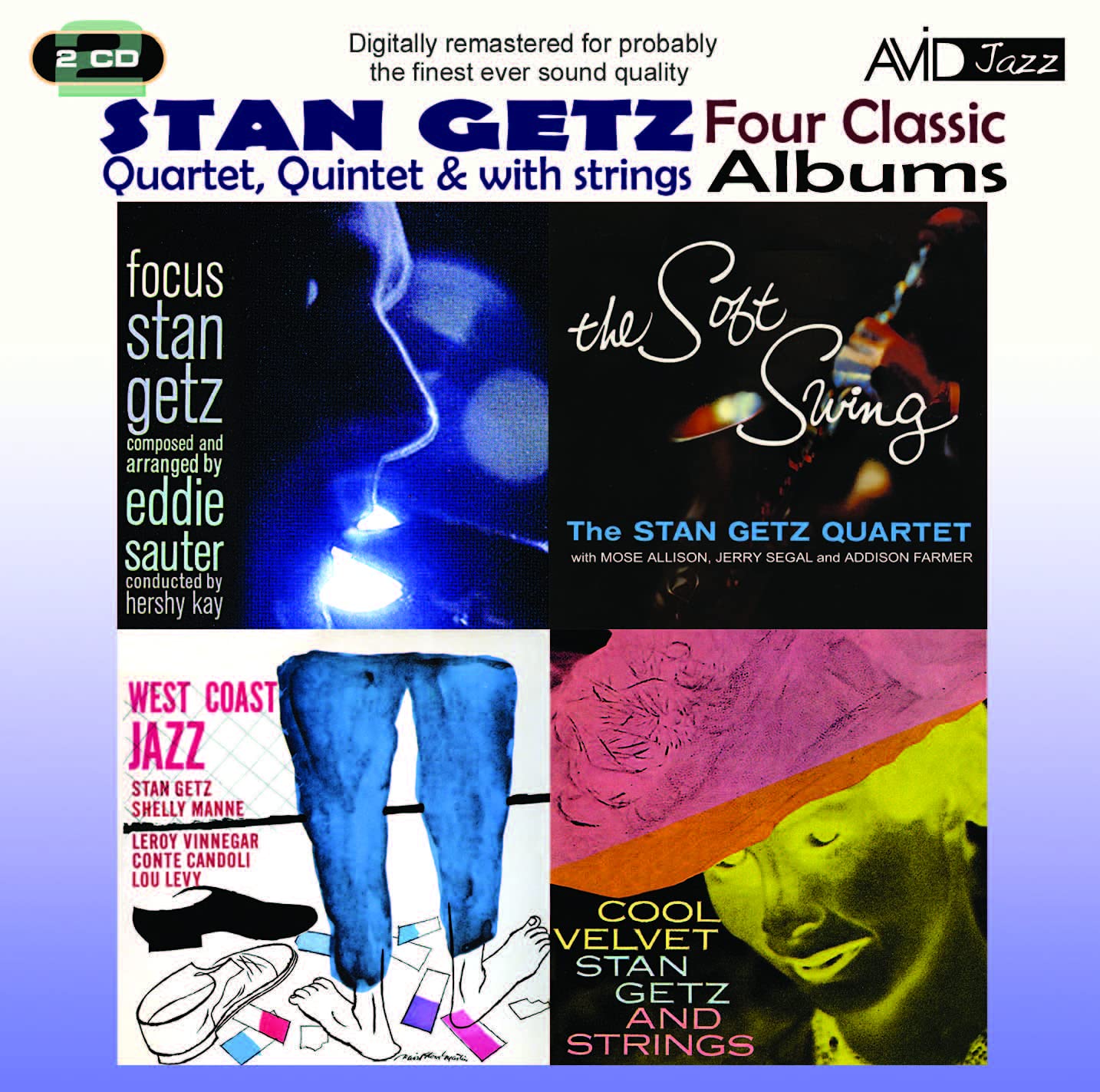 Four Classic Albums (Focus / The Soft Swing / West Coast Jazz / Cool Velvet) product cover