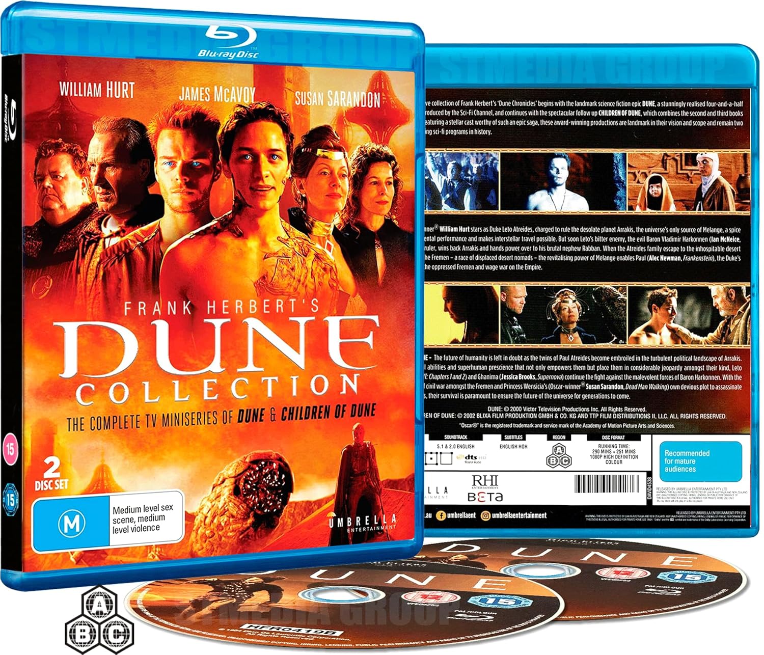 Frank Herbert's Dune Collection (Blu-ray), Umbrella Ent, Sci-Fi & Fantasy product cover