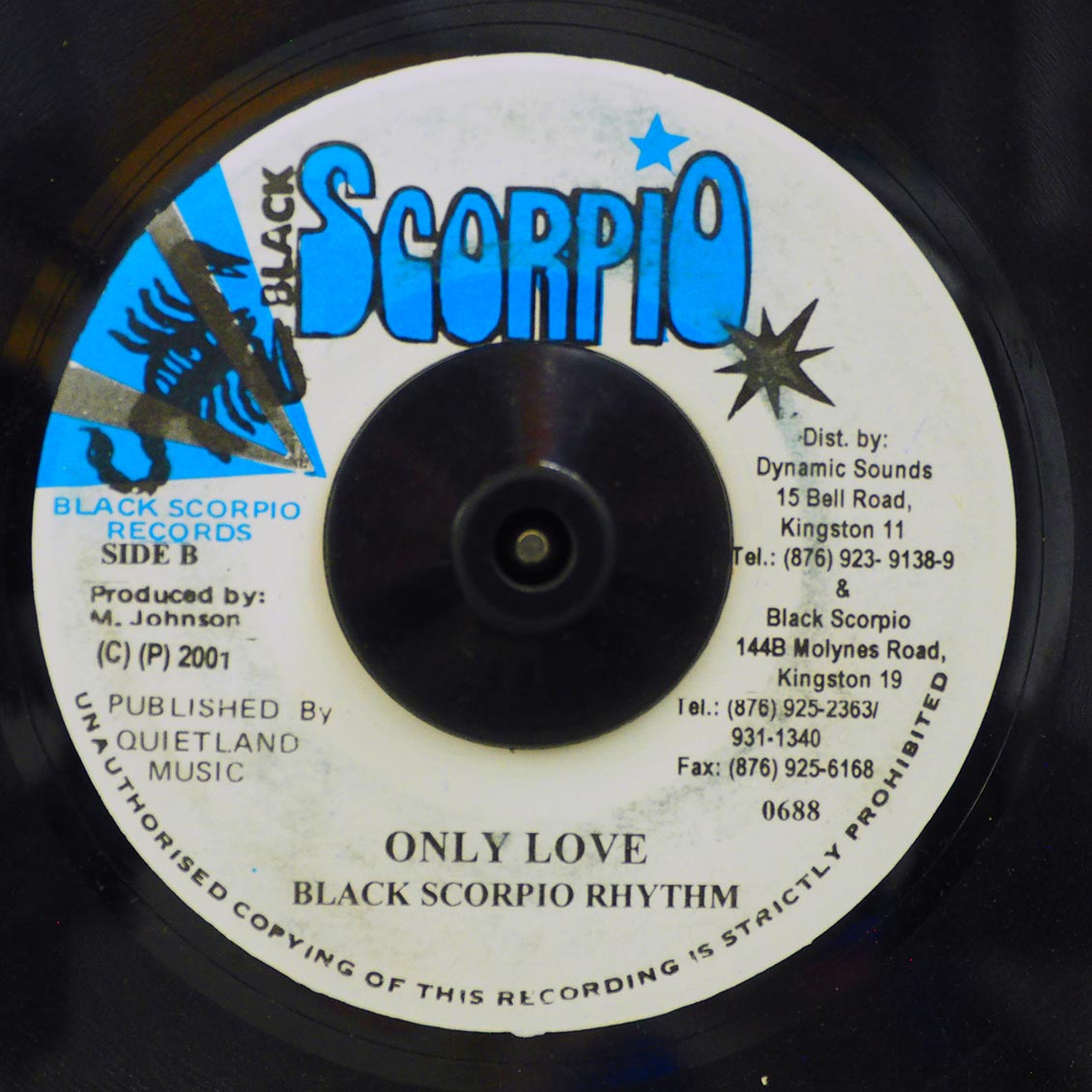 Frankie Paul - Love Me Baby / Version (rhythm: "Only Love") product image 2