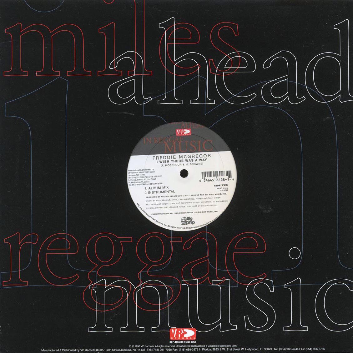 Freddie McGregor - If Love Was To Die For; Intrumental / Freddie McGregor - I Wish There Was A Way; Instrumental product…