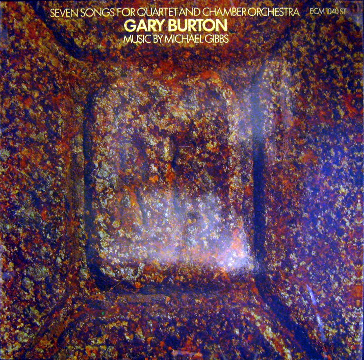 Gary Burton - Seven Songs for Quartet & Chamber Orchestra - Jazz - Vinyl product cover