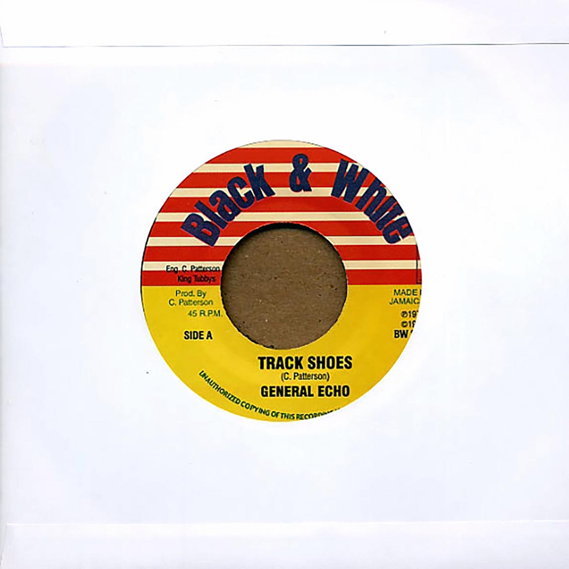 General Echo - Track Shoes / King Tubby - Running Man Dub product cover