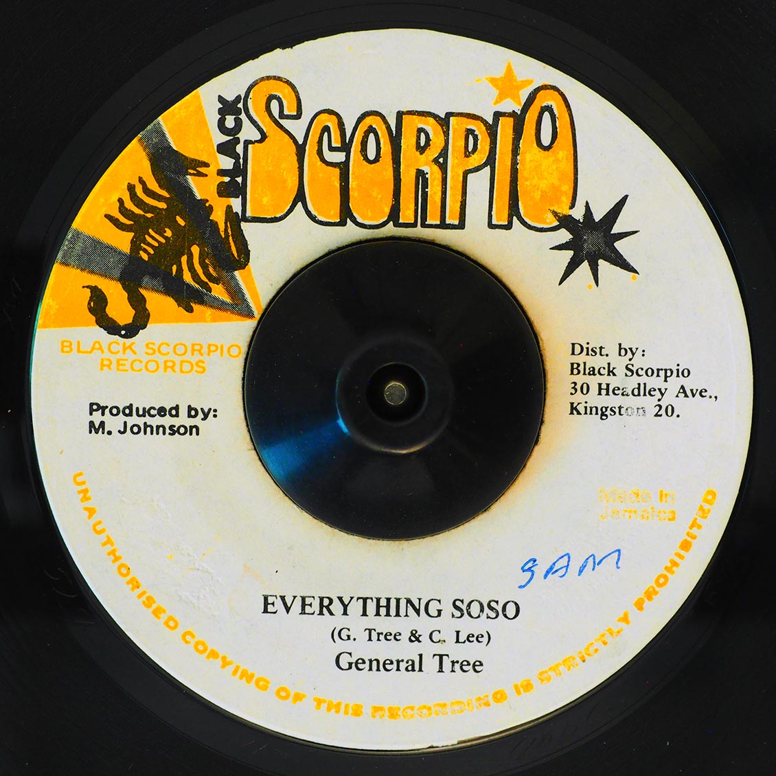 General Trees - Everything Soso / Black Roots - Version (rhythm: "Pressure & Slide") product cover