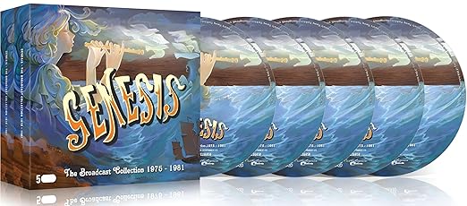 Genesis – The Broadcast Collection 1975–1981 [5CD Box Set] [Audio CD] product cover
