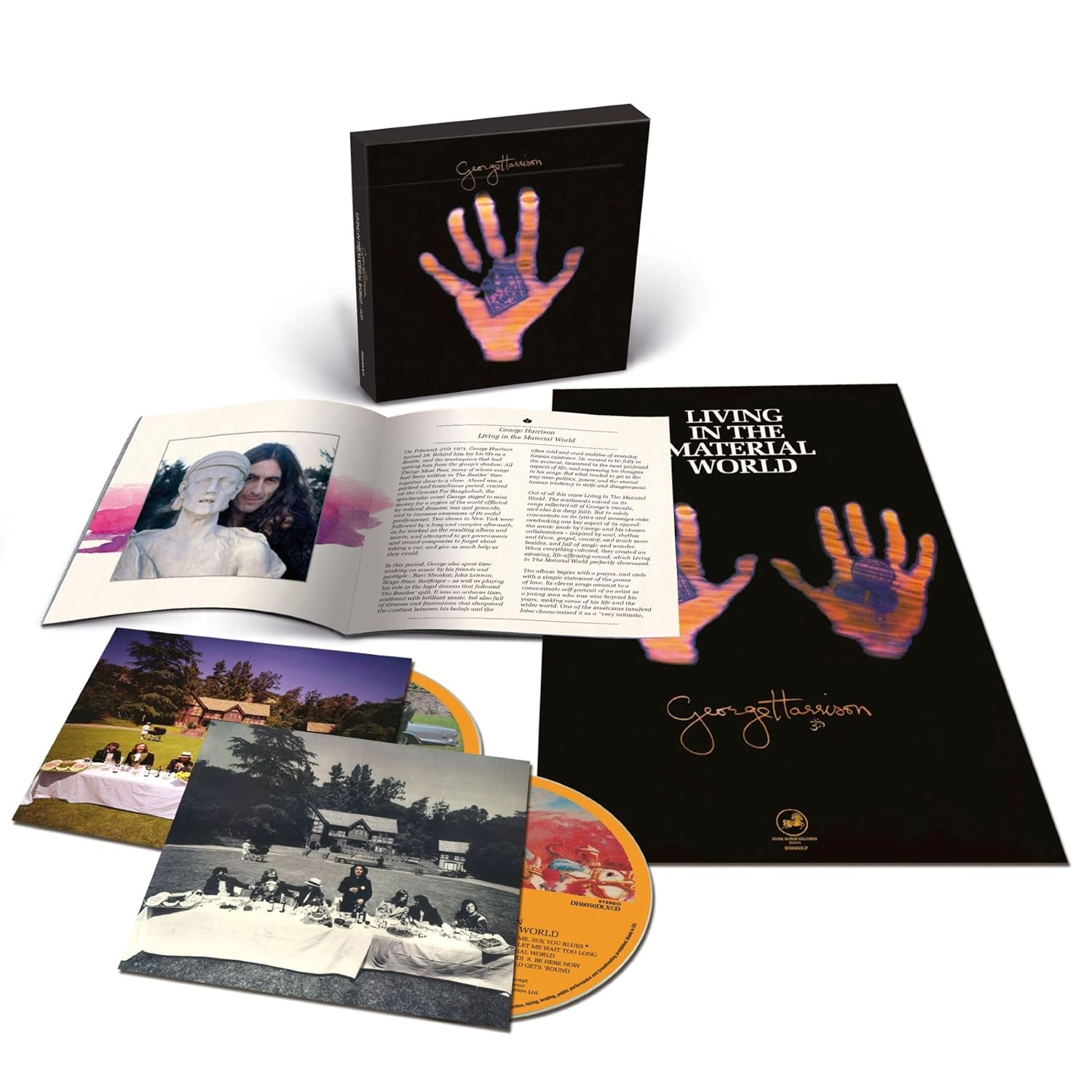 George Harrison - Living In The Material World (50th Anniversary) - Music & Performance - CD product cover