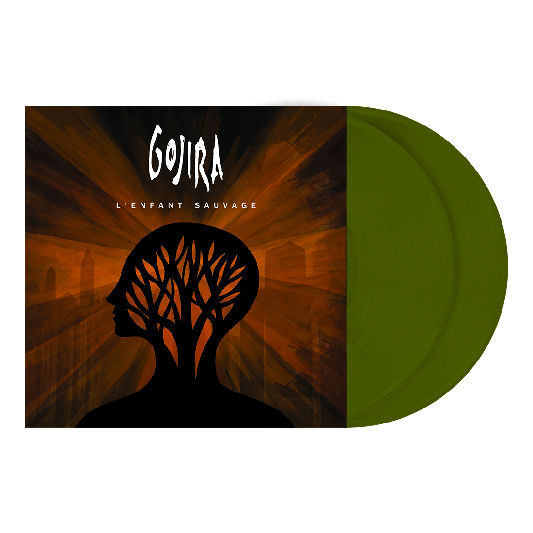 Gojira L'Enfant Sauvage (Forest Green Colored Vinyl) (2 Lp's)