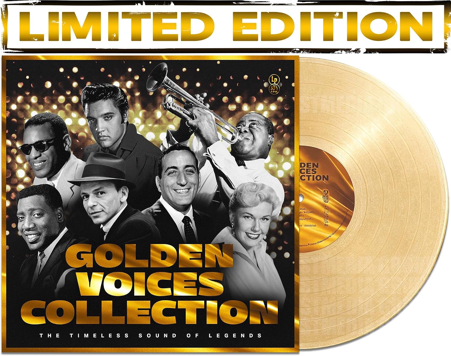Golden Voices Collection: The Timeless Sound of Legends Vinyl product cover