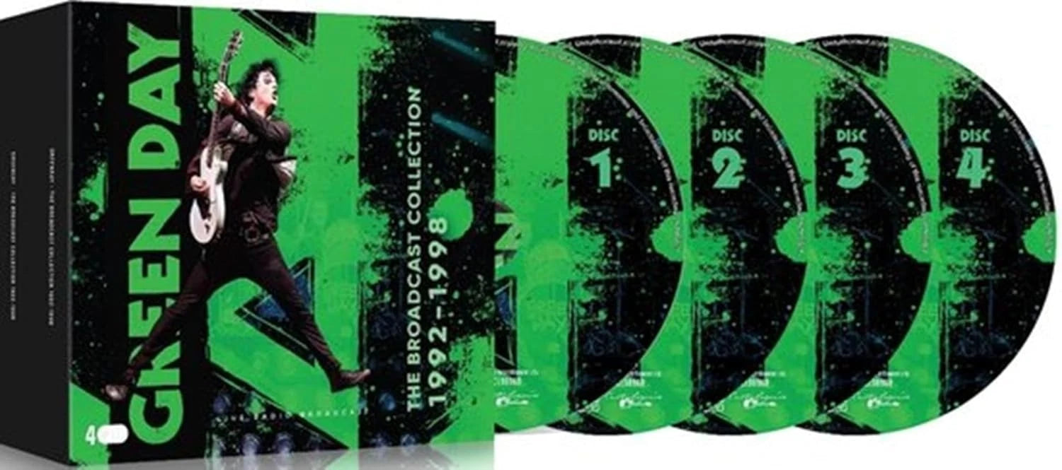 Green Day – The Broadcast Collection 1992–1998 [4 CD Box Set] [Audio CD] [CD] product cover