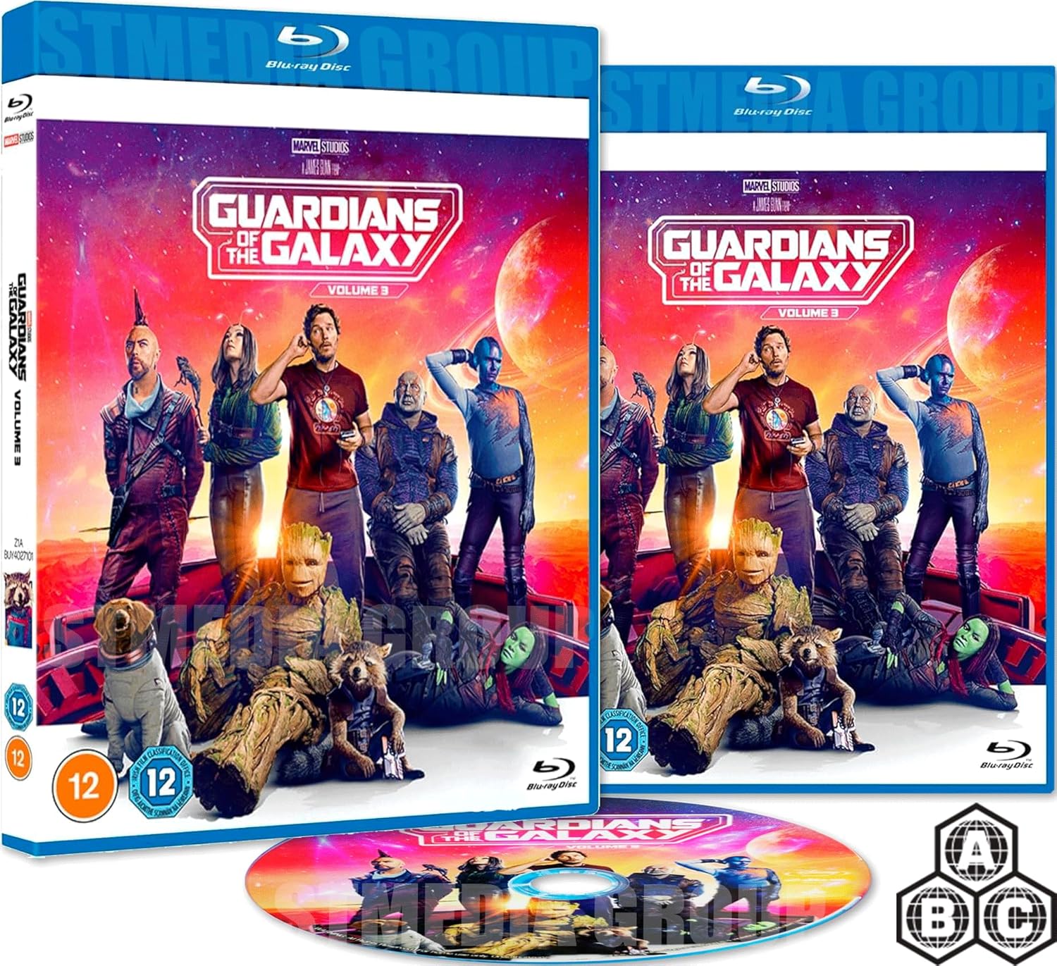 Guardians of the Galaxy: Volume 3 (Bonus Features Included) [Blu-ray] [Region product cover