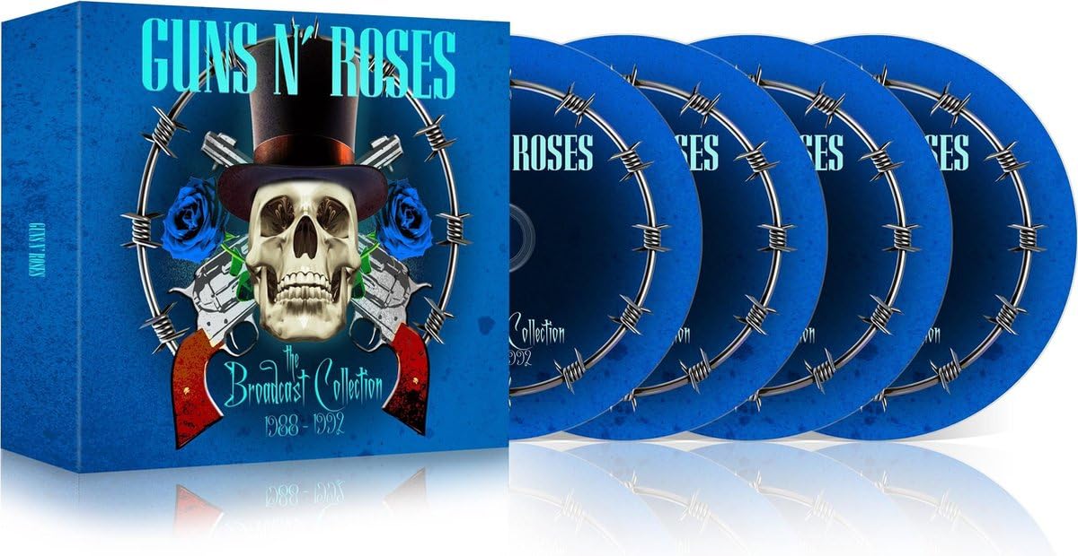 Guns N’ Roses – The Broadcast Collection 1988–1992 [4CD Box Set] [Audio CD] product cover