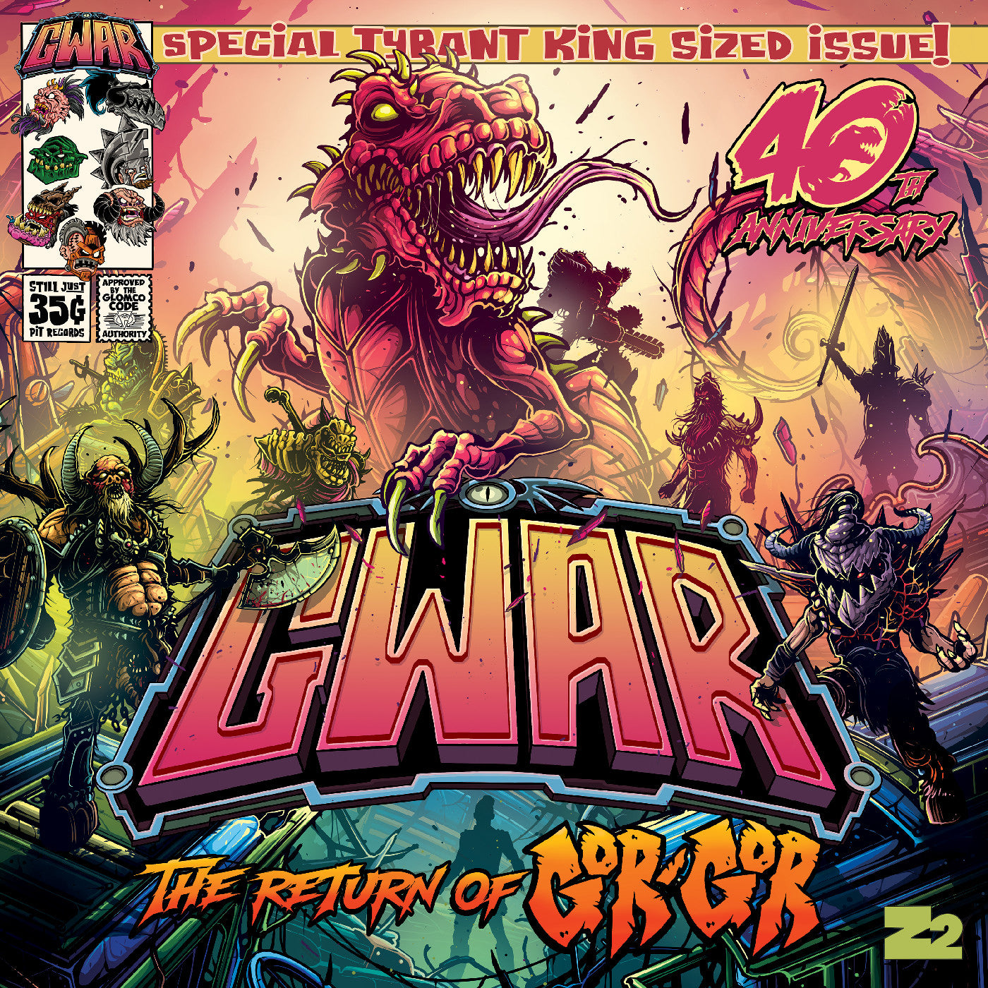 GWAR The Return Of Gor Gor (Semi-Transparent Purple Vinyl)