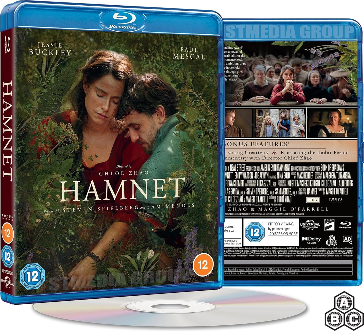 Hamnet (Bonus Features) [Blu-ray] [Region Free] product cover