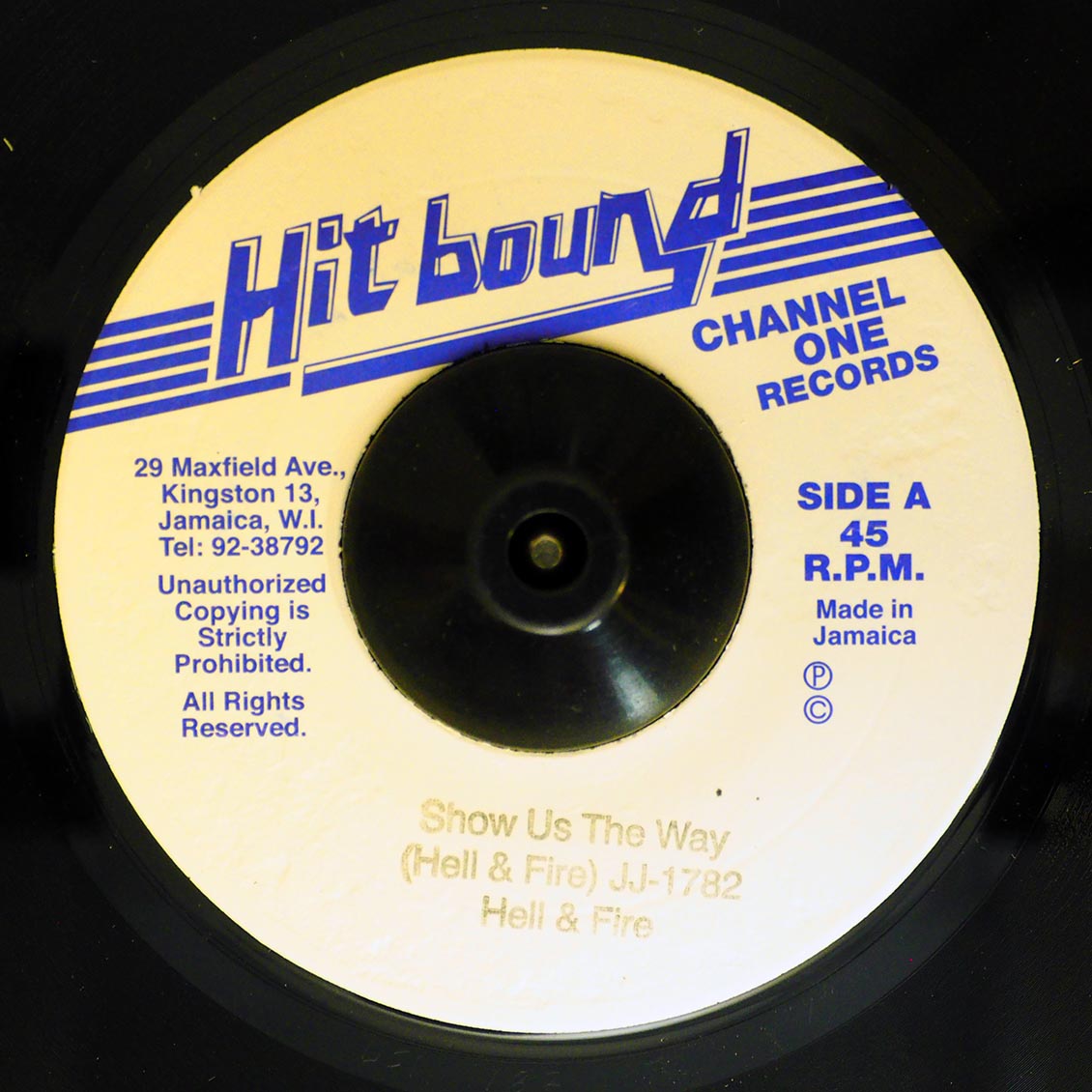 Hell & Fire - Show Us The Way / Revolutionaries - Version product cover