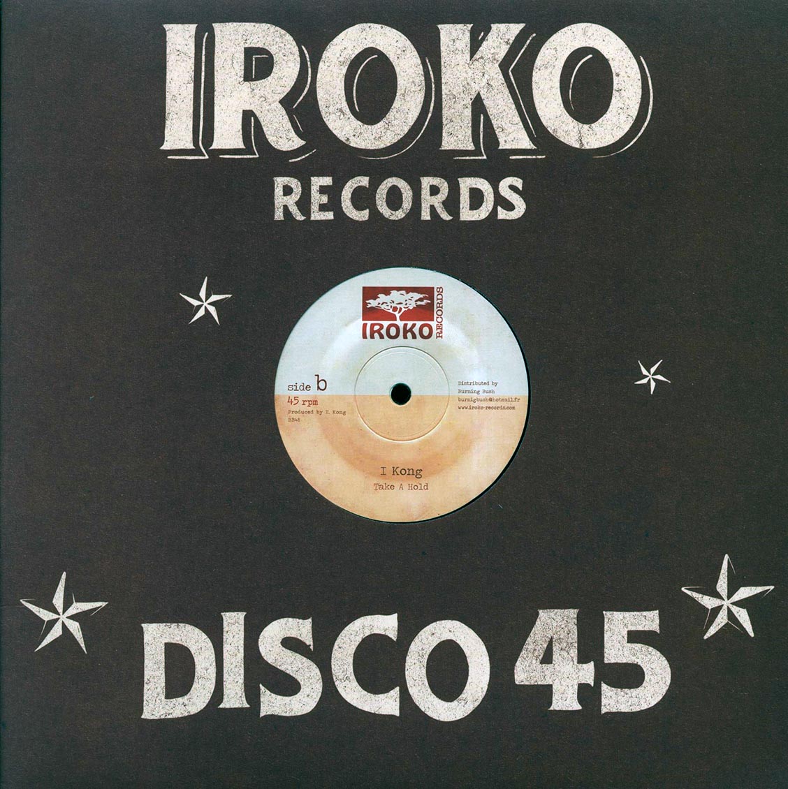 I Kong - Zion Pathway (Extended Mix) / I Kong - Take A Hold (Extended Mix) product image 2