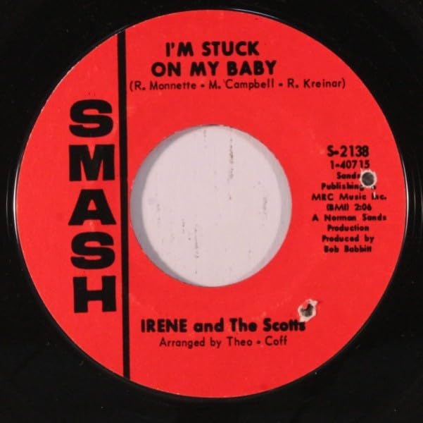 I'm Stuck On My Baby/Indian Giver (LP) product cover