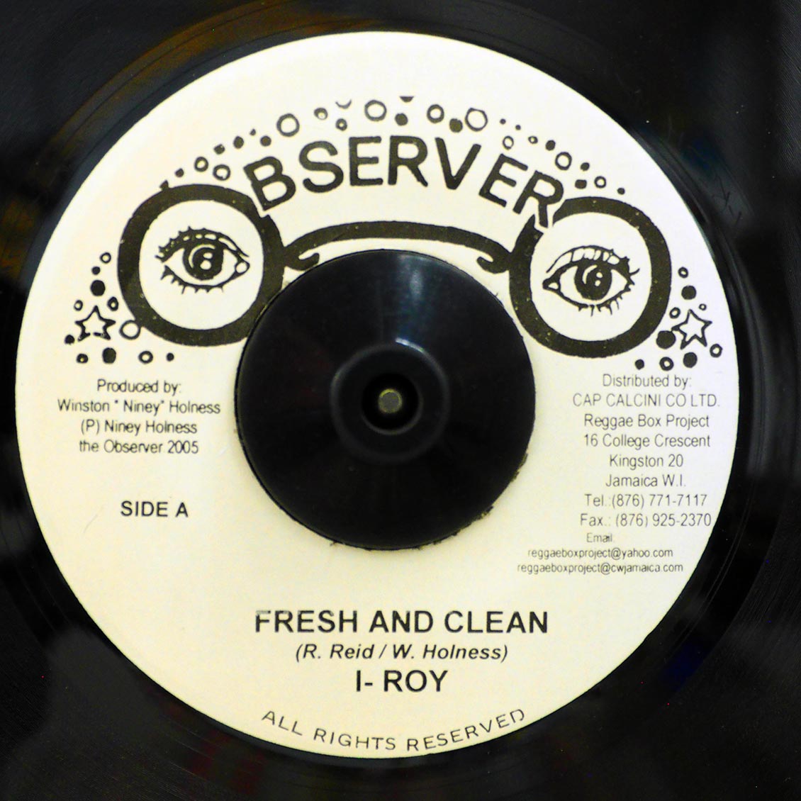 I Roy - Fresh And Clean / Version (rhythm: "Take A Trip") product cover