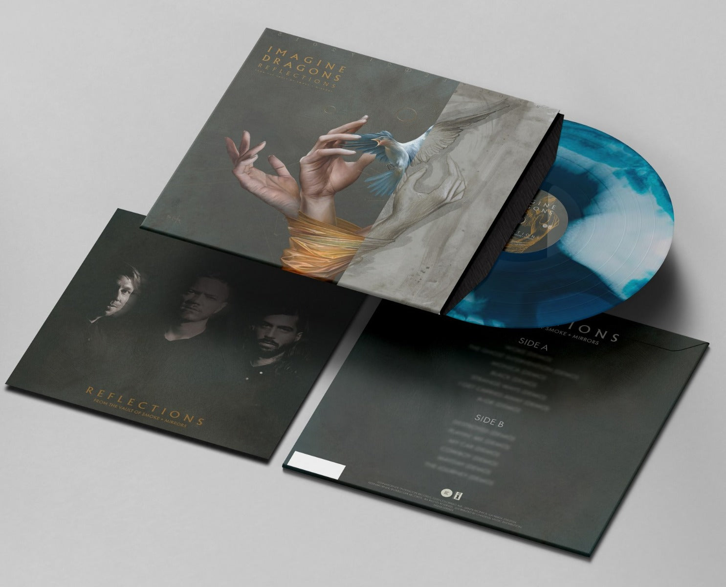 Imagine Dragons Reflections (From The Vault Of Smoke + Mirrors) (Ocean Blue Colored Vinyl)