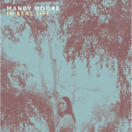 In Real Life - Mandy Moore - Limited Edition Blue Marble Vinyl LP product cover