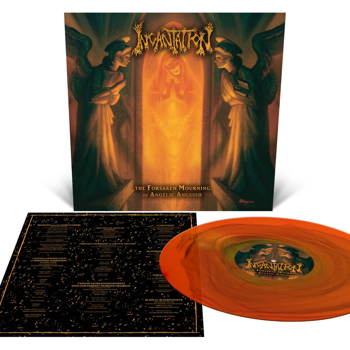 Incantation Forsaken Mourning Of Angelic Anguish ("Crush Ripple" Orange Colored Vinyl)