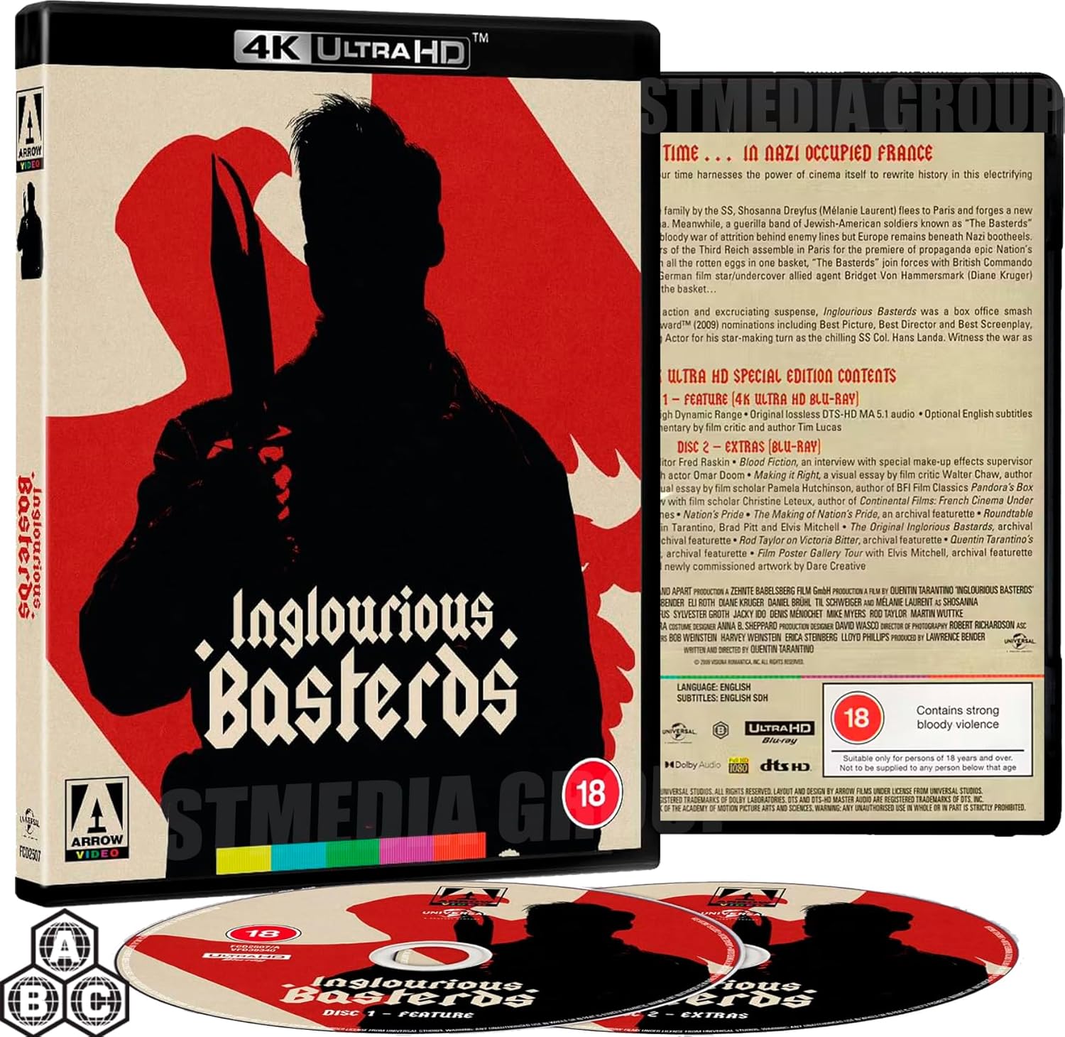 Inglourious Basterds (4K Ultra HD) product cover