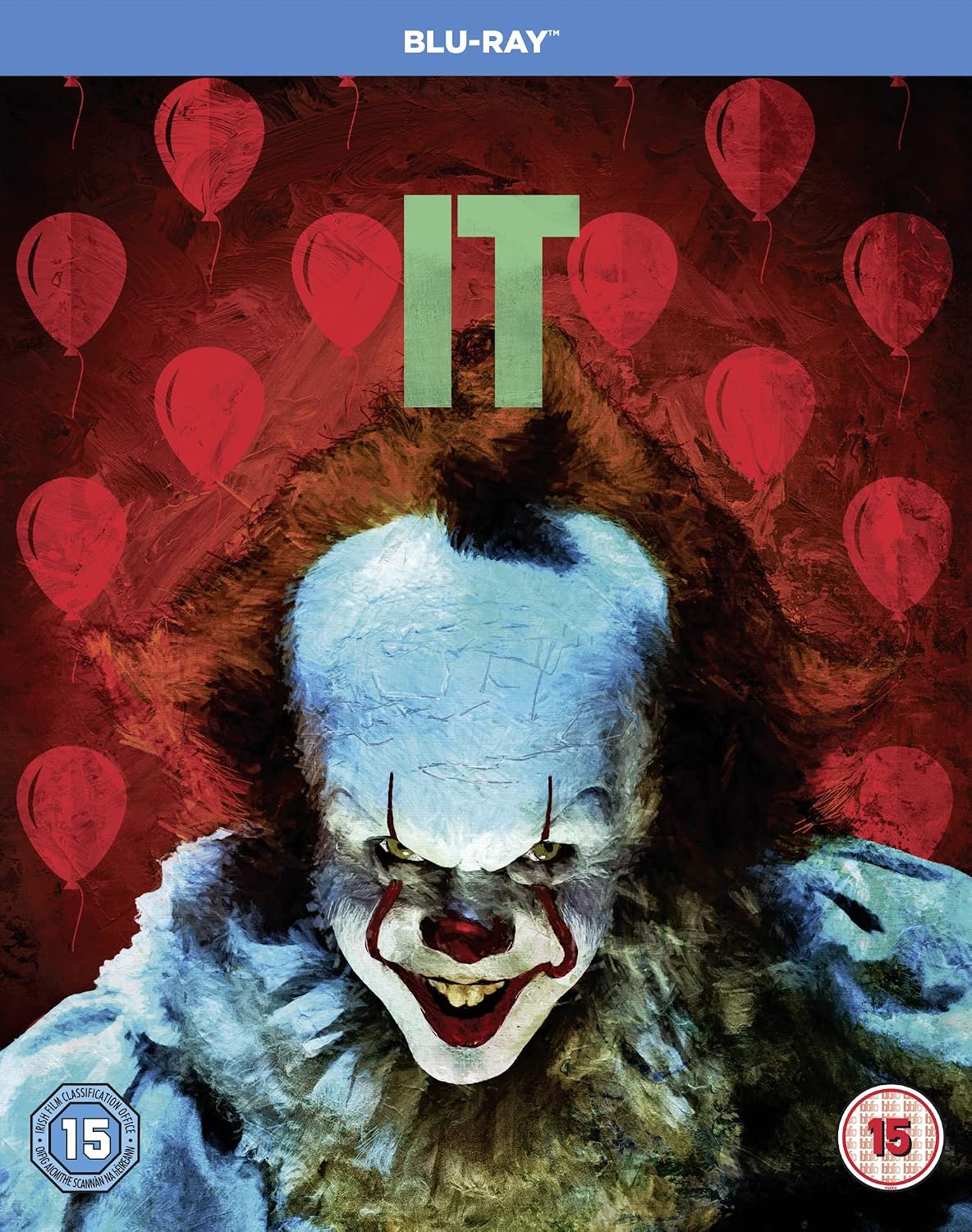 IT Blu-ray [Region Free] American Supernatural Horror Movie - LIKE NEW product cover