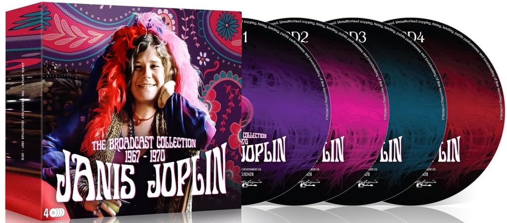 Janis Joplin – The Broadcast Collection 1967–1970 [4CD Box Set] [Audio CD] product cover